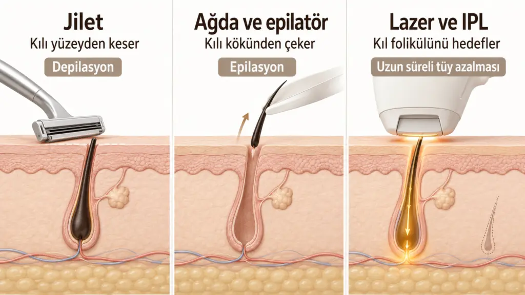 Elipasyon tiplerini gösteren infografik.
